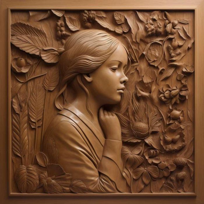 نموذج ثلاثي الأبعاد لآلة CNC 3D Art 